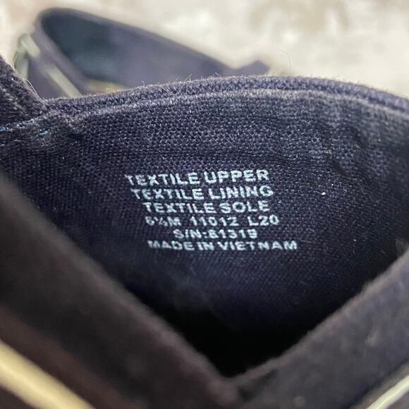 Tory Burch Tory Ribbon Espadrille in Perfect Navy/New Ivory - Picture 9 of 9